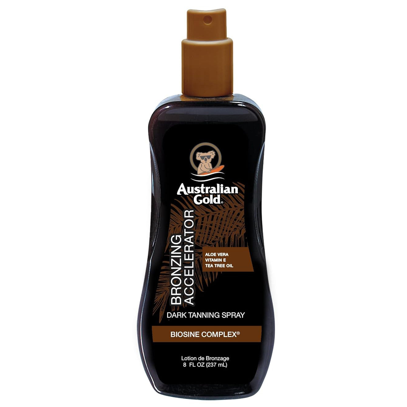 오스트레일리안 골드 다크 태닝 액셀러레이터 스프레이 젤 (브론저 함유) - 8 fl oz (237 mL)