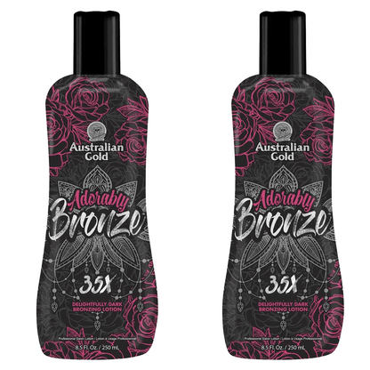 Australian Gold Adorably Bronze 35X Delightfully Dark Bronzing Lotion - 8.5 fl oz (251 mL)