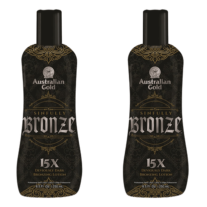오스트레일리안 골드 신풀리 브론즈 15X 딥 다크 브론징 로션 - 8.5 fl oz (251 mL)