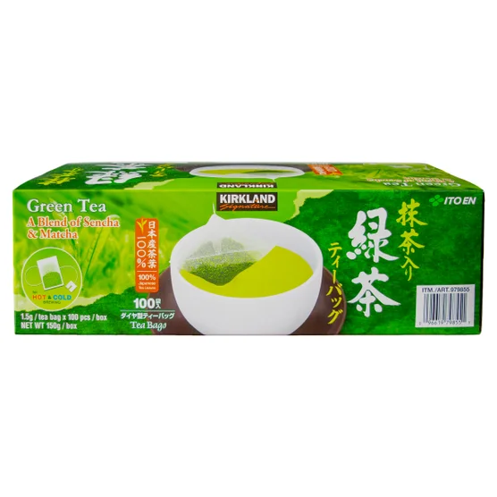 Kirkland Signature Green Tea Bags - 100 Teabags