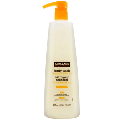Kirkland Signature Liquid Body Wash, Natural Citrus, 27 fl oz (800 mL) - 2 Bottle Set