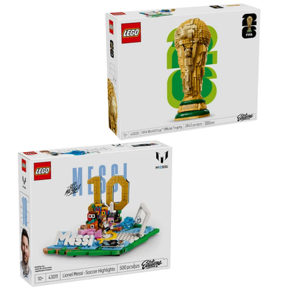 LEGO World Cup Trophy Bundle (43020 + 43011 · 3,342 Pieces)