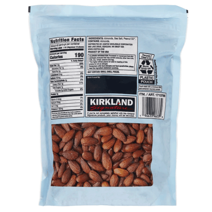 Kirkland Signature Roasted Almonds, Sea Salt - 40 oz (2.5 lbs) / (1.13 kg)