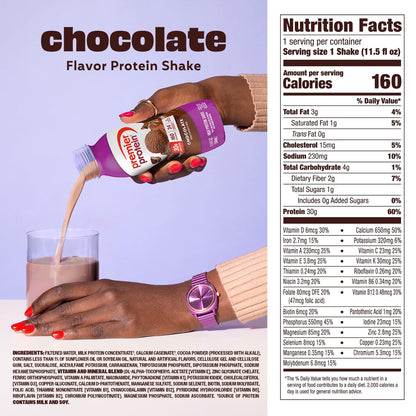Premier Protein Shake (No Sugar) — 11.5 fl oz (340mL) × 12 Bottles