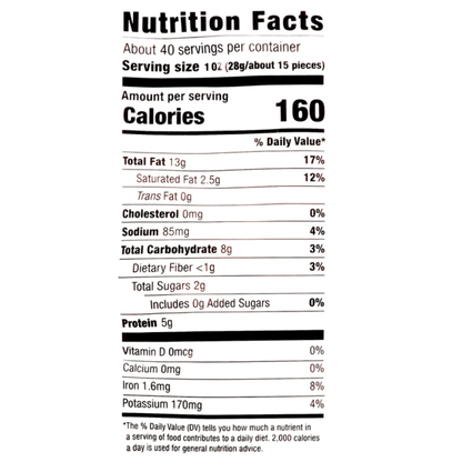 Kirkland Signature Fancy Whole Cashews - 40 oz (2.5 lbs) / (1.13 kg)