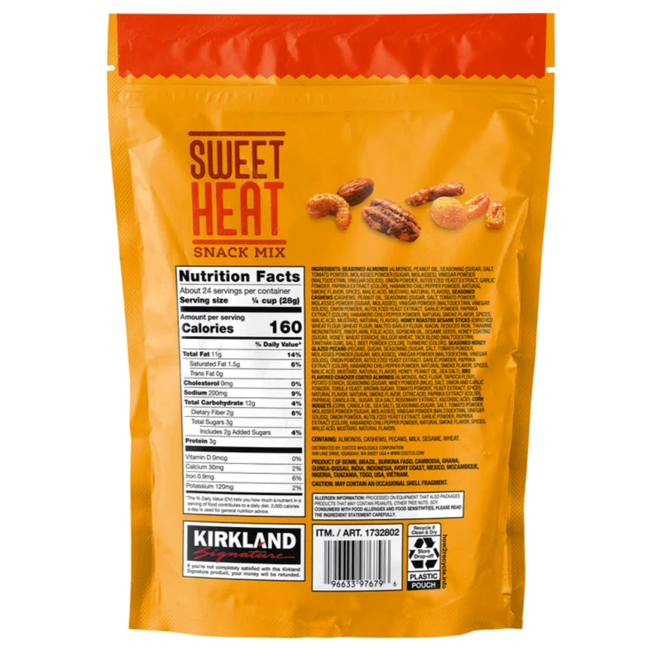 Kirkland Signature Sweet Heat Snack Mix - 24 oz (680 g)