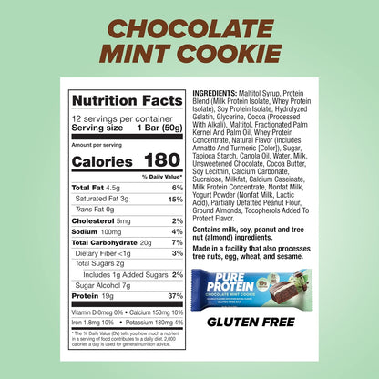 Pure Protein Bar — 1.76 oz (50g) × 12 Bars