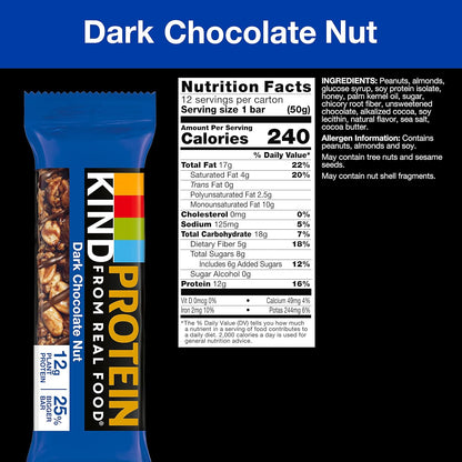 KIND Protein Snack Bar — 1.76 oz (50g) × 12 Bars