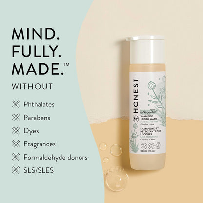 The Honest Company 2-in-1 Baby Wash — Tear-Free, Sulfate-Free