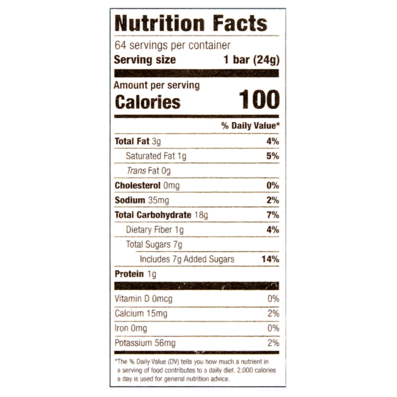 Kirkland Signature Soft & Chewy Granola Bars - 0.85 oz (24 g) - 64 Bars