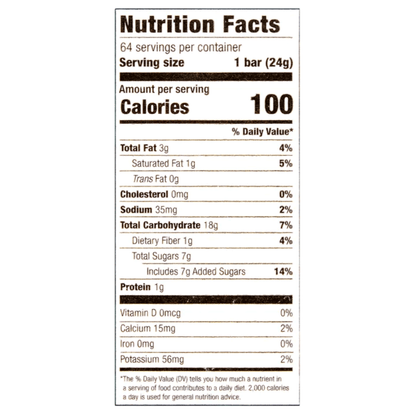 Kirkland Signature Soft & Chewy Granola Bars - 0.85 oz (24 g) - 64 Bars