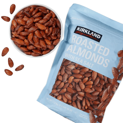 Kirkland Signature Roasted Almonds, Sea Salt - 40 oz (2.5 lbs) / (1.13 kg)