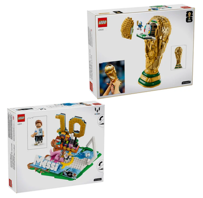 LEGO World Cup Trophy Bundle (43020 + 43011 · 3,342 Pieces)