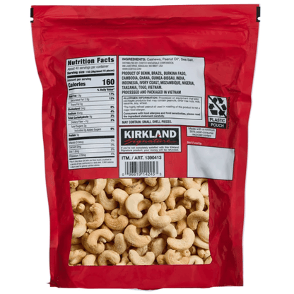 Kirkland Signature Fancy Whole Cashews - 40 oz (2.5 lbs) / (1.13 kg)