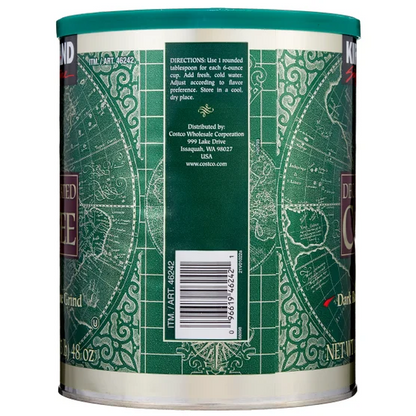 Kirkland Signature Decaffeinated Coffee, Dark Roast - 3 lbs / (1.36 kg)