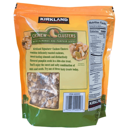 Kirkland Signature Cashew Clusters 32 oz (2 lbs) / (907 g)