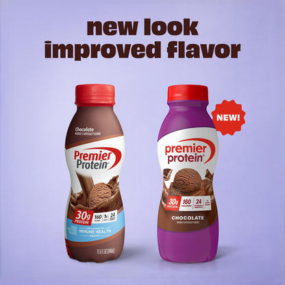 Premier Protein Shake (No Sugar) — 11.5 fl oz (340mL) × 12 Bottles