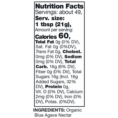 Kirkland Signature 커클랜드 시그니처 오가닉 블루 아가베 - 36 oz (1.02 kg) - 2병
