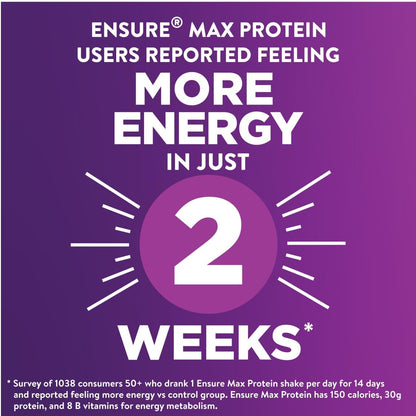 Ensure Max Protein Shake — 11 fl oz (325mL) × 12 Bottles