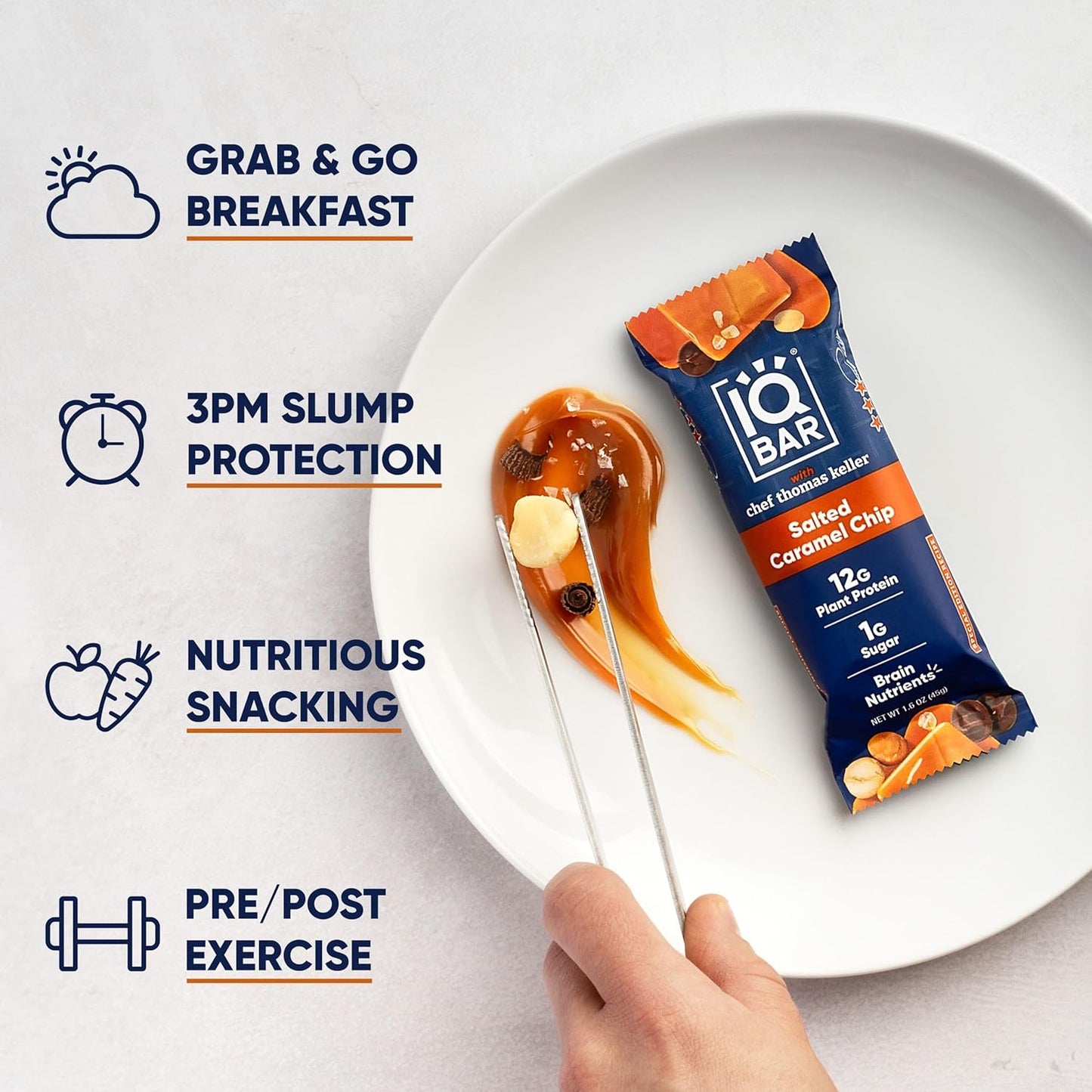 IQBar Protein & Brain Bar — 12 Bars