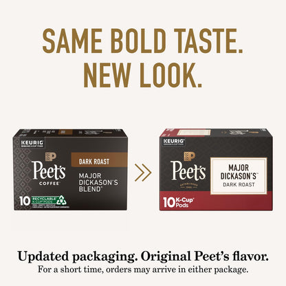 Peet's Coffee K-Cup Pods — 60 Pods