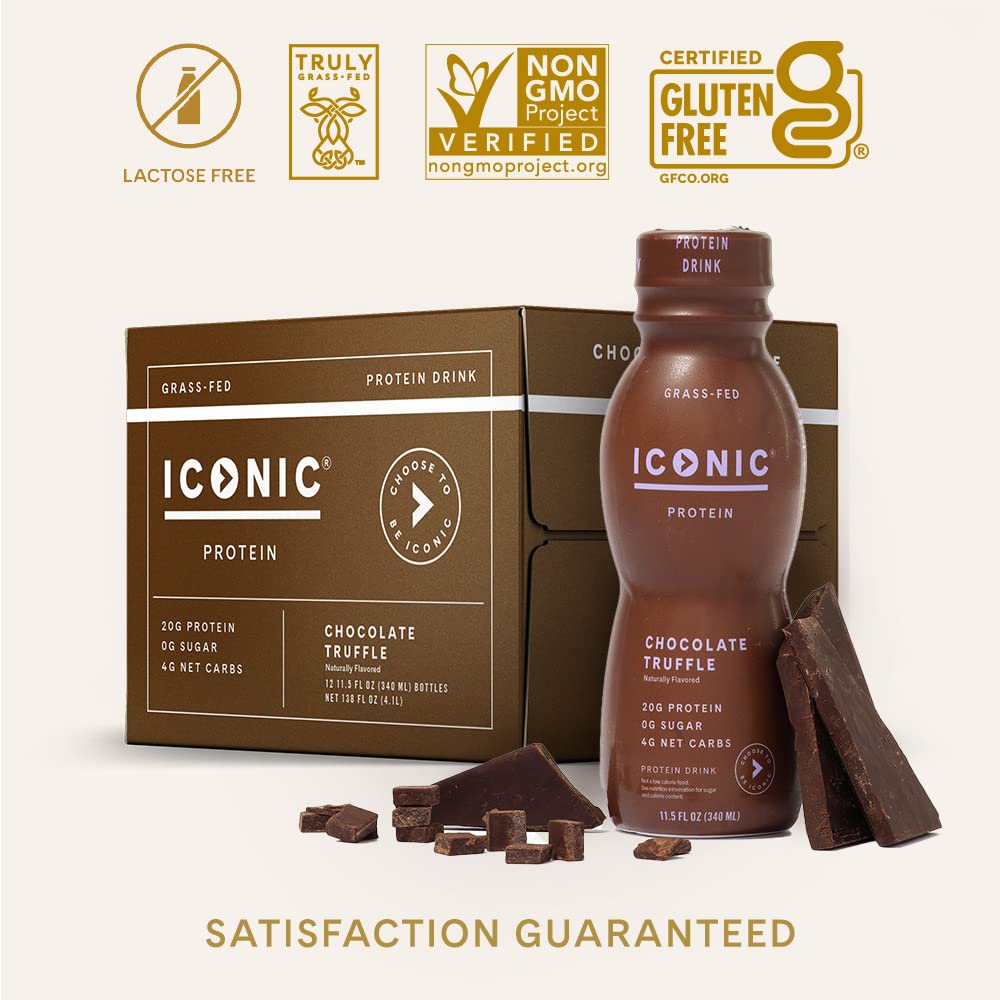 Iconic Protein Drink — 11.5 fl oz (340mL) × 12 Bottles