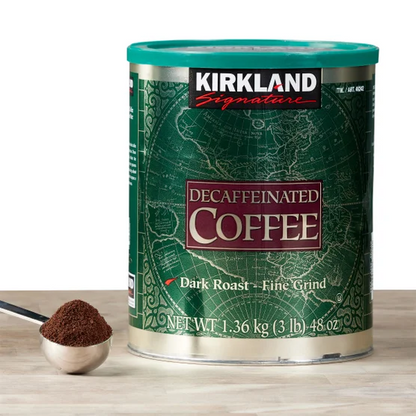 Kirkland Signature Decaffeinated Coffee, Dark Roast - 3 lbs / (1.36 kg)