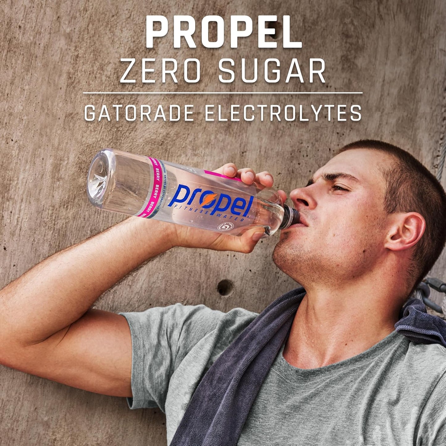 Propel Electrolyte Water — 16.9 fl oz (500mL) × 12 Bottles