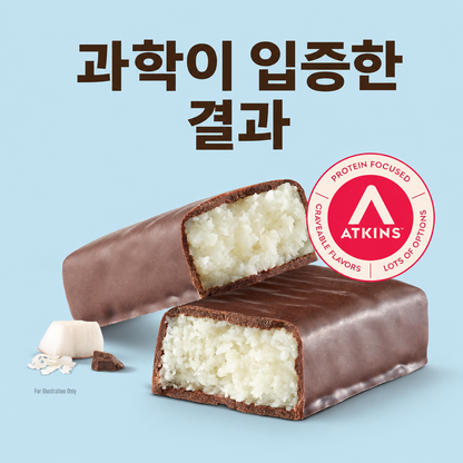 Atkins Endulge Snack Bar — Chocolate Coconut, 1.41 oz (40g) × 16 Bars
