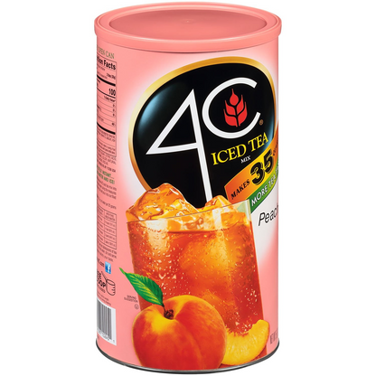 4C Peach Iced Tea Mix - 82.6 oz (2342g)