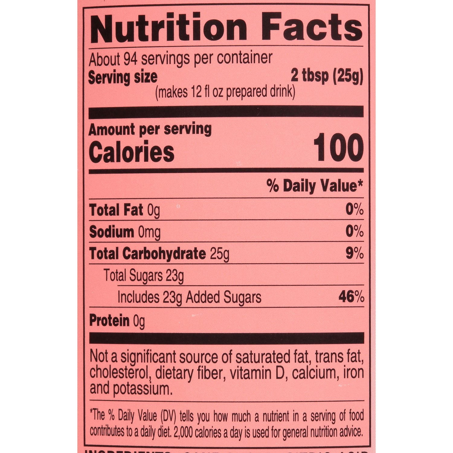 4C Peach Iced Tea Mix - 82.6 oz (2342g)