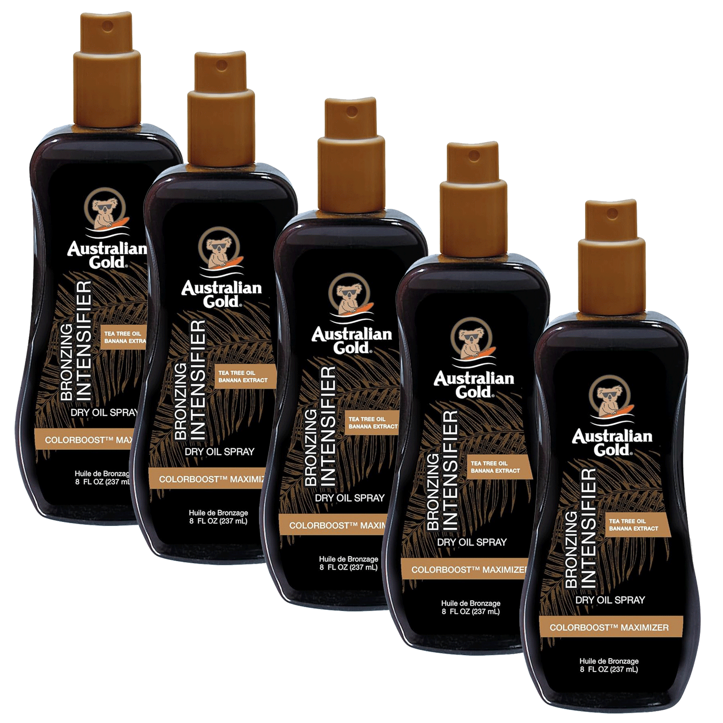 오스트레일리안 골드 브론징 인텐시파이어 드라이 오일 스프레이 - 8 fl oz (235 mL)