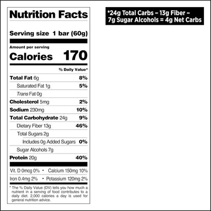Quest Nutrition Protein Bar — 2.12 oz (60g) × 12 Bars