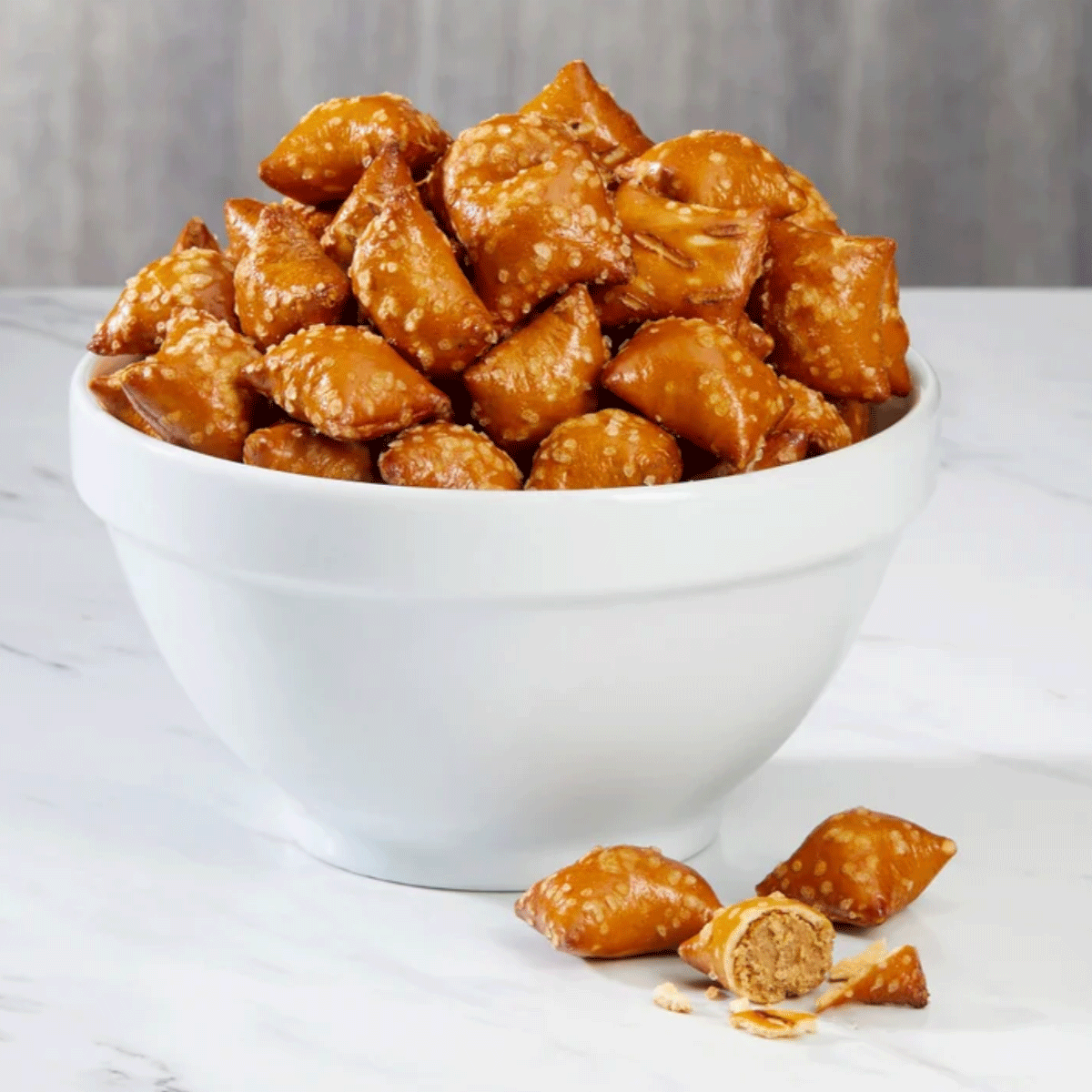 Kirkland Signature Peanut Butter Filled Pretzel Nuggets - 55 oz (1.56 kg)