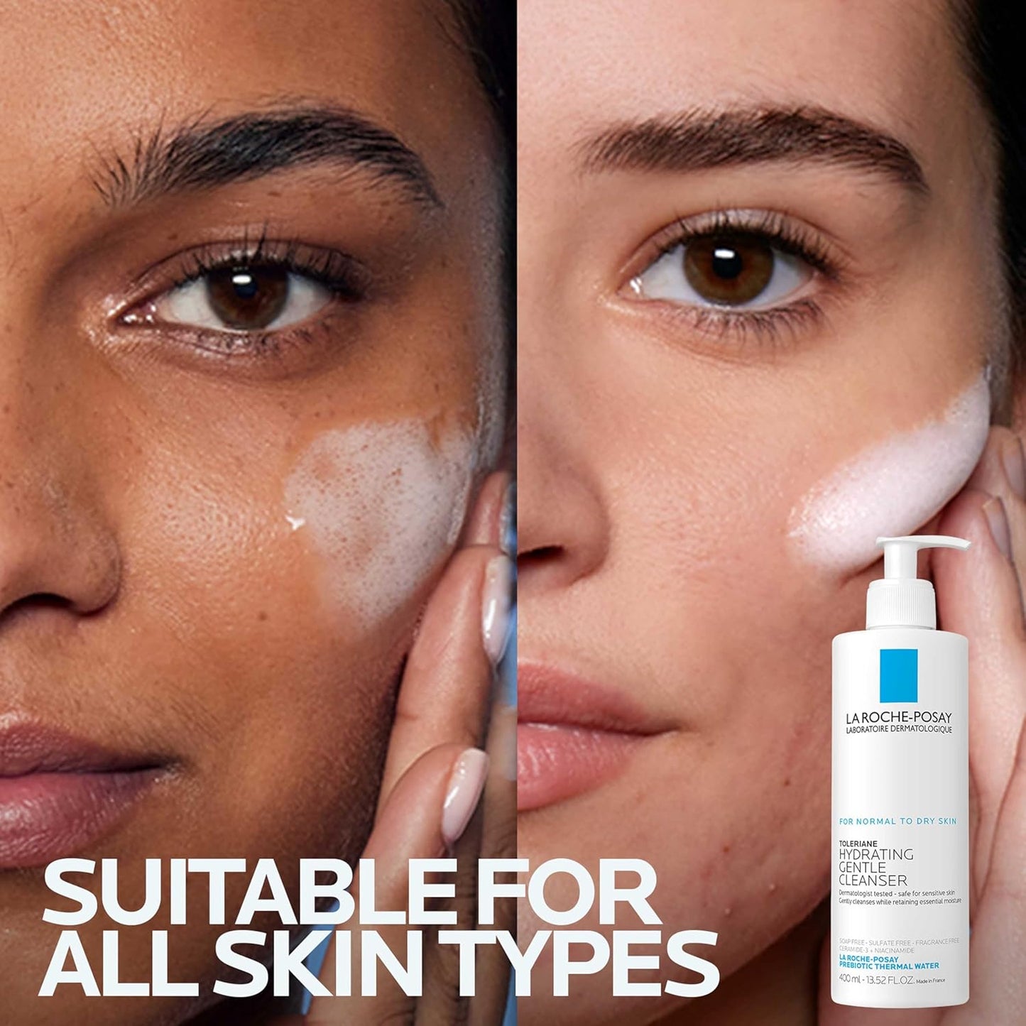 La Roche-Posay 라로슈포제 톨레리앙 하이드레이팅 클렌저 — 건성 민감성 피부용