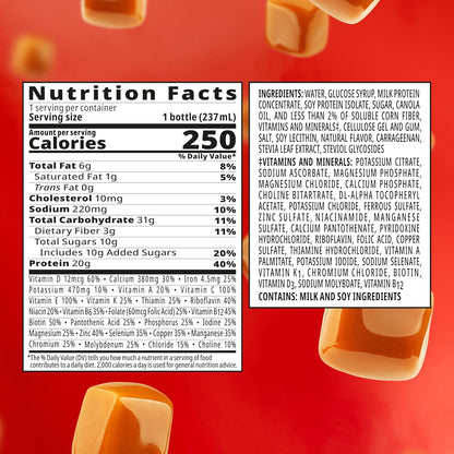 BOOST High Protein with Fiber Drink — 8 fl oz (237mL) × 24 Bottles