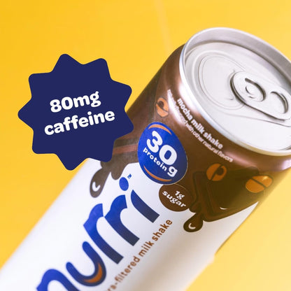 Nurri 30g Protein Ultra Filtered Milk Shake — 11 fl oz (325mL) × 10 Cans