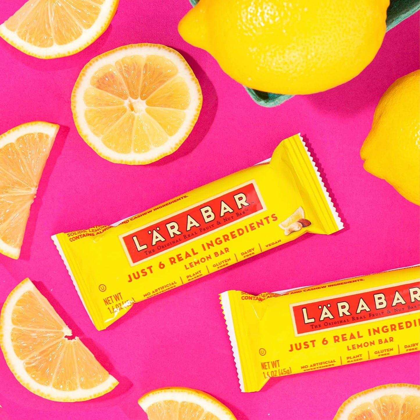 Larabar 라라바 과일 견과 바 — 버라이어티 팩, 45g (1.6 oz) × 18바