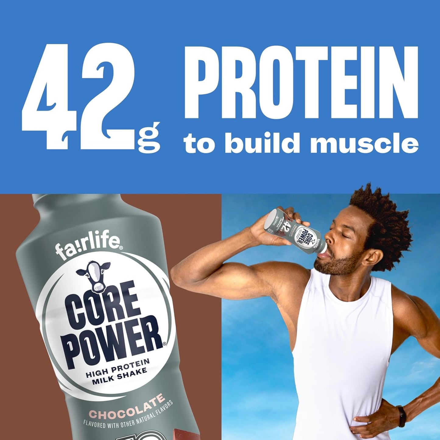 Core Power Elite Protein Shake — 14 fl oz (414mL) × 12 Bottles