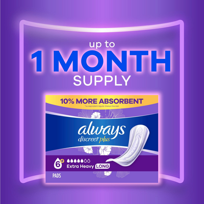 Always Discreet Plus - Extra Heavy Long