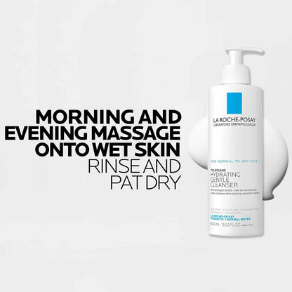 La Roche-Posay 라로슈포제 톨레리앙 하이드레이팅 클렌저 — 건성 민감성 피부용