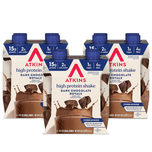 Atkins 앳킨스 프로틴 셰이크 — 325mL (11 fl oz) × 12병