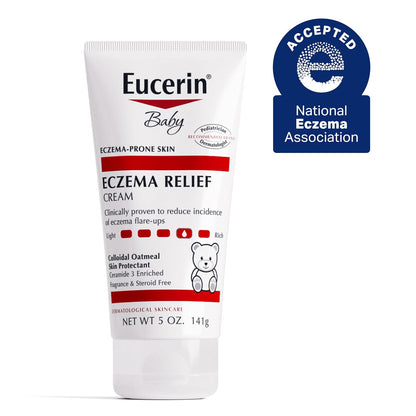 Eucerin Baby Eczema Relief Cream — Colloidal Oatmeal, Steroid-Free