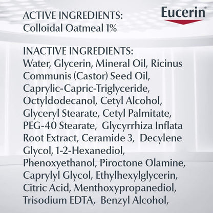 Eucerin Baby Eczema Relief Cream — Colloidal Oatmeal, Steroid-Free