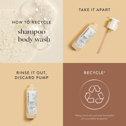 The Honest Company 2-in-1 Baby Wash — Tear-Free, Sulfate-Free