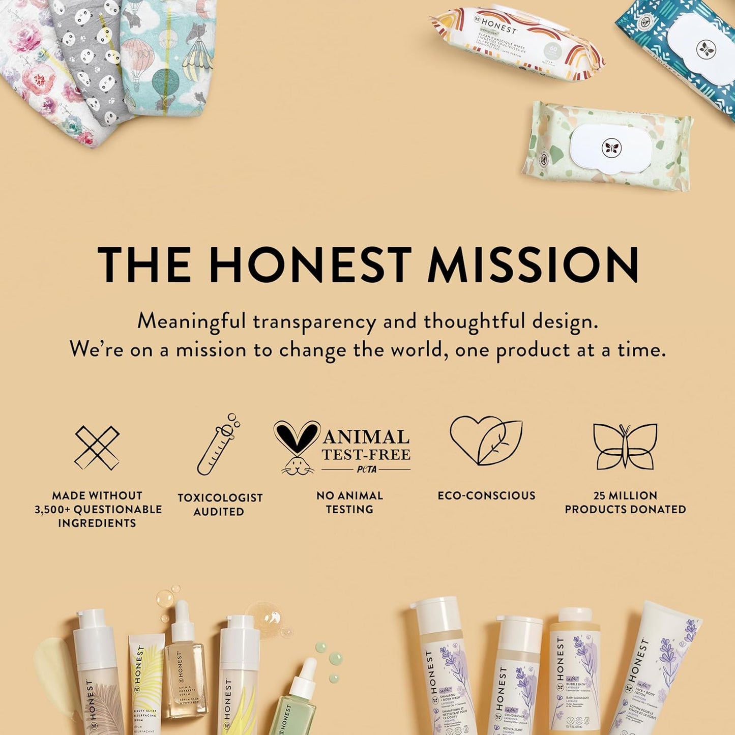 The Honest Company 2-in-1 Baby Wash — Tear-Free, Sulfate-Free