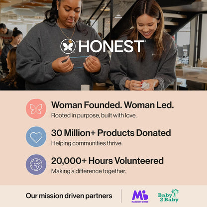 The Honest Company 더 아니스트 컴퍼니 기저귀 발진 크림 — 13% 산화아연, 저자극