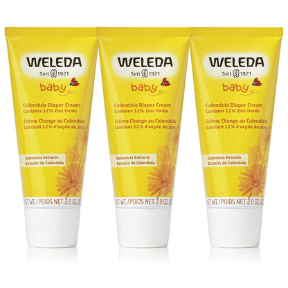 Weleda Baby 벨레다 베이비 칼렌둘라 기저귀 크림 — 칼렌둘라, 카모마일, 산화아연