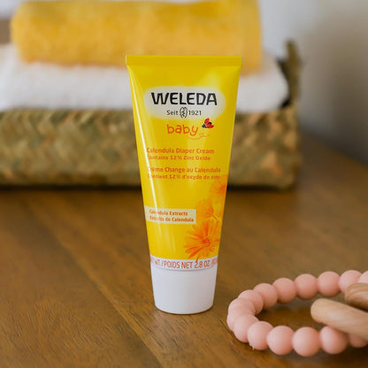 Weleda Baby 벨레다 베이비 칼렌둘라 기저귀 크림 — 칼렌둘라, 카모마일, 산화아연