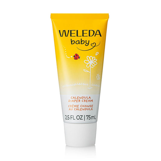 Weleda Baby Calendula Diaper Cream — Calendula, Chamomile & Zinc Oxide